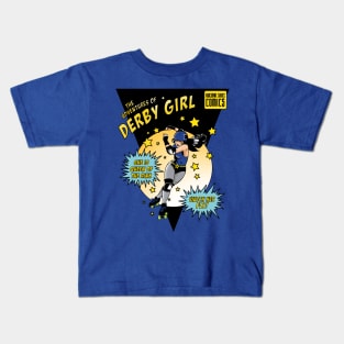 Adventures of Derby Girl Kids T-Shirt